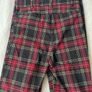 Brand New Penneys Tartan Trousers Size 4 Plaid Skinny Pants Image 5