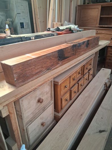 Reclaimed Jarrah wooden Beam