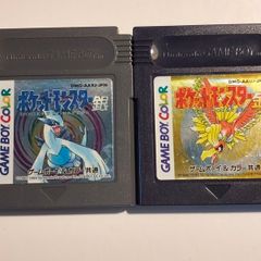 Pokemon Gold + Silver Japanese Nintendo Gameboy Color Pocket monsters