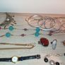 Collection Of Costume Jewellery  Inc Rings Watches Necklace Bracelets Etc Good Condition Image 5