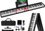 88-Key Folding Piano Digital Keyboard  Bluetooth,
