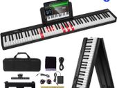 88-Key Folding Piano Digital Keyboard  Bluetooth,