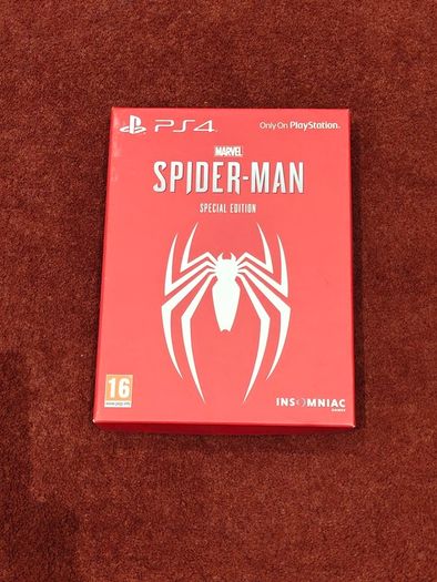 New Marvel Spiderman Special Edition Sony PS4