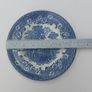 Lovely Vintage Blue and White 7.75 Inch Luncheon Plate By English Ironstone Tableware in a Lovely Cottagecore Style Idyllic Rural Scene Pattern Image 4