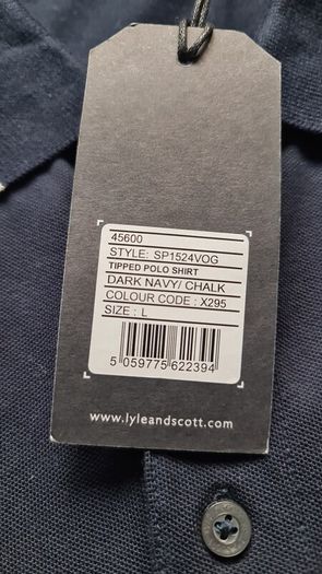 polo shirt lyle and scott new