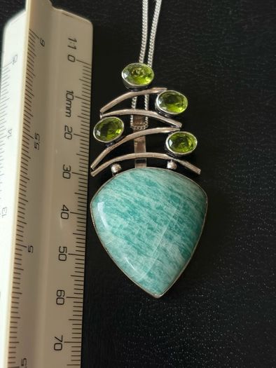 silver necklace