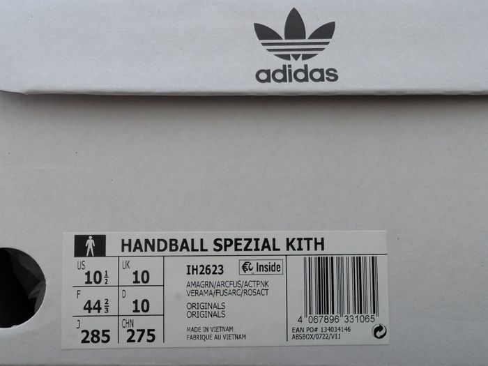 Adidas Originals Kith Handball Spezial UK10
