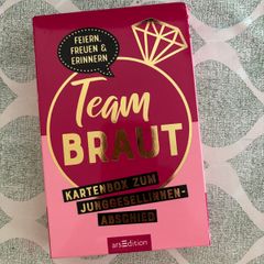 Team Bride Game Cards New unused