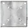 Ground Spikes 6 pcs Silver 14x14x91 cm Galvanised Steel Image 5
