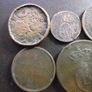 Lot Of Old Danish Coins (1813-1874) Image 7