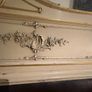 antique rococo carved wood corner seat Image 10