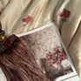 Very Large Stunning Single Silk Interlined Curtain 60"/153cm x 95"/241cm drop Image 10