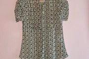 Y2k A Wear Pussy Bow Blouse Uk 8 Like New