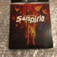 Suspiria 4k Region Free American import Rare Slipcover
