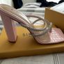 Simmi London pink square toe block heels Image 3