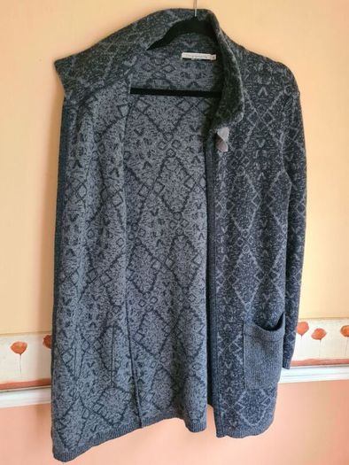 womens CHIARAMENTE 70% wool cardigan Size Small MADE IN ITALY