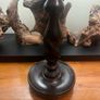 Antique Oak Barley Twist Candle Stick Image 4