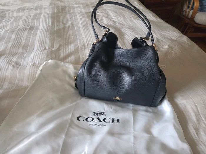 Navy Coach Bag
