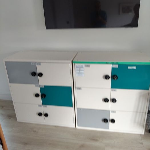 Pair of 6-drawer Daylockers