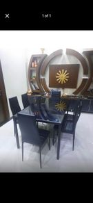Glass Dining Table-Excellent Condition