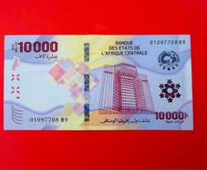 Central African States  10000  Francs  2020  Pick 704a  ( Uncirculated )
