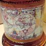 Vintage Amber Glass / Oil Kerosene Lamp Image 2