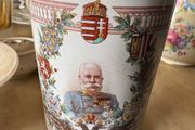 Antique WW1 Austrian Commemorative Enamel Cup Circa 1915