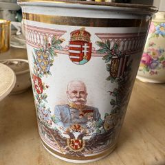Antique WW1 Austrian Commemorative Enamel Cup Circa 1915