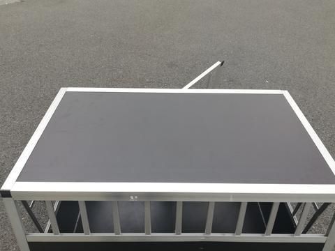 Aluminium Transportation Box For Dogs Car Transport