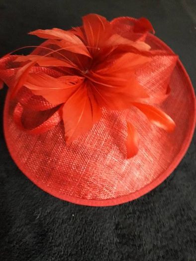 Stylish Fasinator Deep Pink Head Piece by Jacques Vert/Further Price Drop