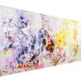 Luxury Watercolor Mongolian Cashmere Shawl, 200x70cm Image 2