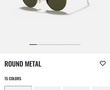 Round Raybans and case