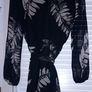 Black & white Wrap Dress Image 4