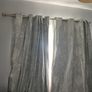 Two blackout curtains and two curtain poles Image 2