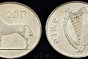 [#525] - Ireland 1988 | 20p | 20 Pence | Horse | KM.25 | AU