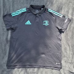 Leinster Rugby Polo Shirt Extra Large XL Adidas