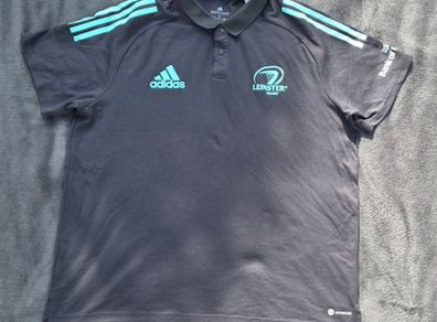 Leinster Rugby Polo Shirt Extra Large XL Adidas