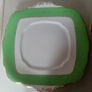 Green and White Vintage China Teaset Image 4