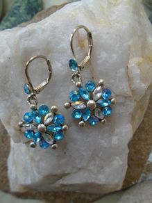 Turquoise earrings, Drop earrings, Costume jewellery