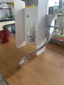 Bedside wall lamp/ reading light combo