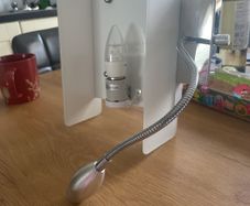 Bedside wall lamp/ reading light combo