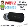 PS Vita 1000 2000 Protective Soft Pouch Cover Case with Strap PSV1000 PSV 2000 Image 2