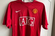 Man United Authentic 2007-2008 Home Shirt