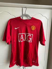 Man United Authentic 2007-2008 Home Shirt