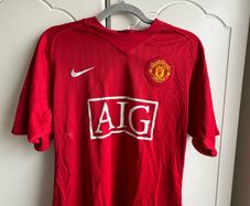 Man United Authentic 2007-2008 Home Shirt
