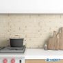 Brand New M MOFIT Metro Tiles Self-Adhesive Kitchen, Marble Self-Adhesive Wall Tiles Image 4