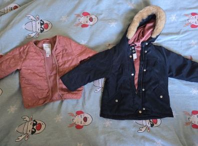 2 year old girl jacket 2-in-1