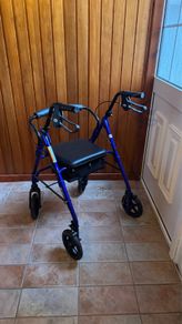 New Lightweight Rollator - Cost 210 FREE walking frame inc.