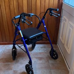New Lightweight Rollator - Cost 210 FREE walking frame inc.