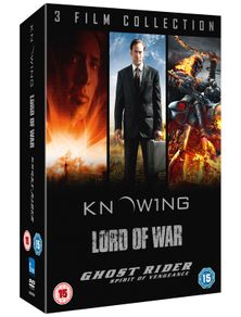 Nicolas Cage: Knowing / Lord of War / Ghost Rider DVD Boxset (Brand New & Unopened)